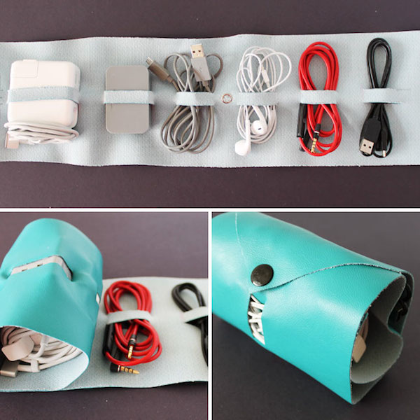 Organizador De Cables Casero Para Papá