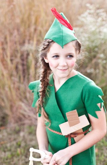 disfraz casero de Peter Pan