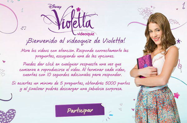 Juegos online de Violetta