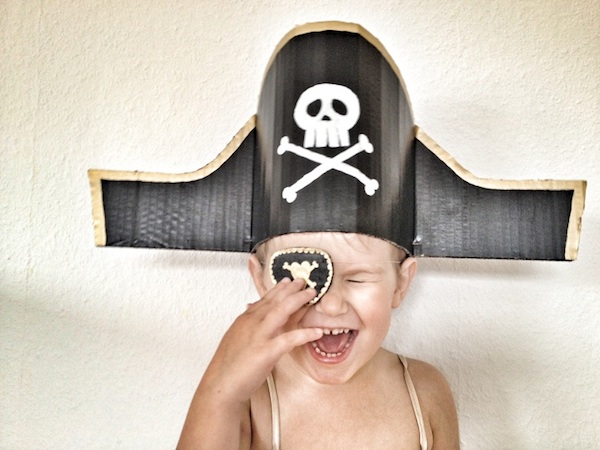 Gorro de pirata niño