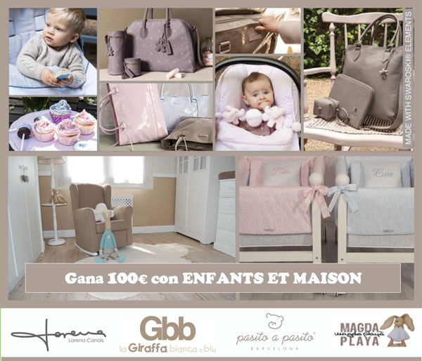 ¡Regalamos 100€ para gastar en Enfants et Maison!