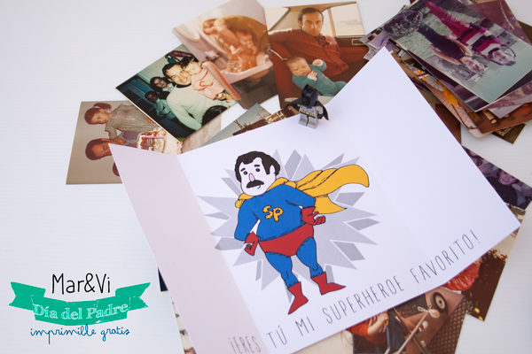 tarjeta del dia del padre para imprimir gratis