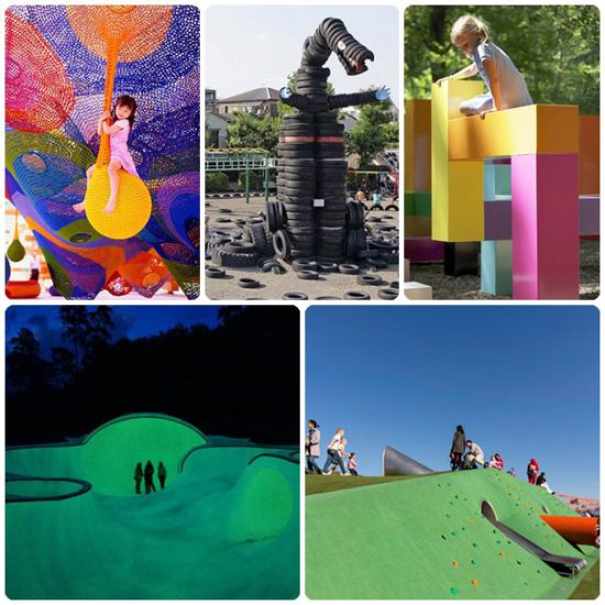 5 parques infantiles de ensueño