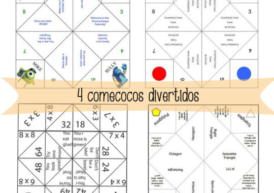 4 Comecocos Divertidos