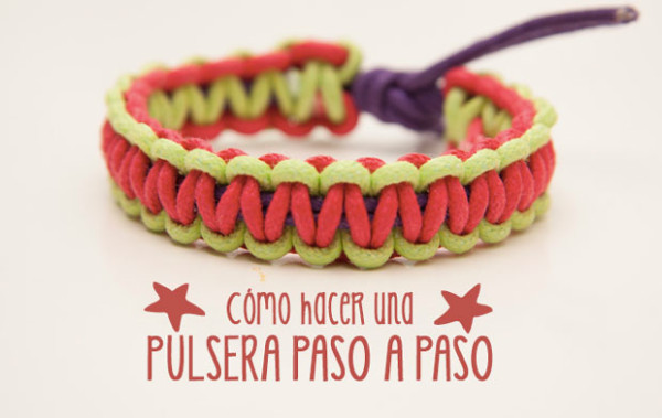 Pulsera Trenzada De Cordones