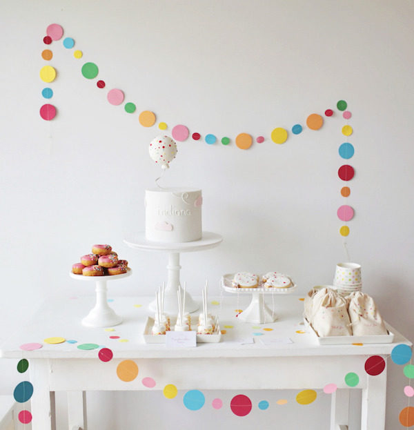 fiesta infantil delicada y elegante