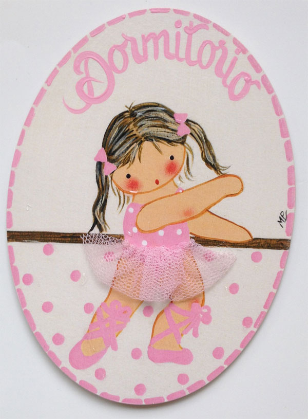 Mini Placas Artesanales Para Decorar La Habitación Infantil