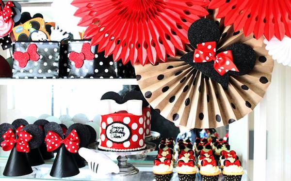 ideas para un cumpleaños de minnie