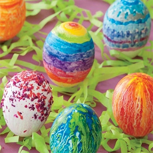 ideas para decorar huevos con los niños