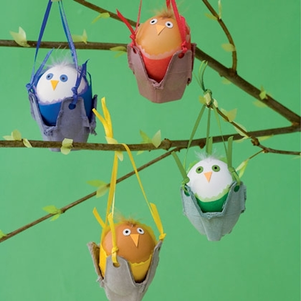 huevos decorados para Pascua