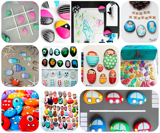 manualidades con piedras pintadas
