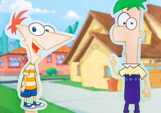 Marionetas de Phineas y Ferb, imprimibles gratis