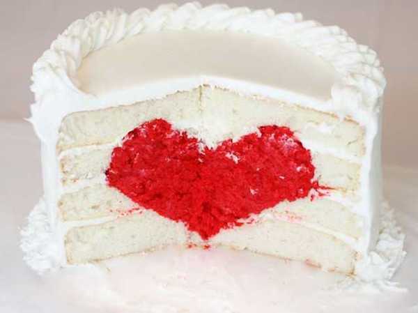 Tarta Fácil Con Corazón Sorpresa