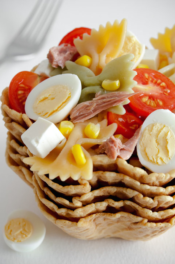 Ensalada De Pasta Con Atún Y Huevo