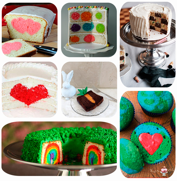 tartas y bizcochos con sorpresa