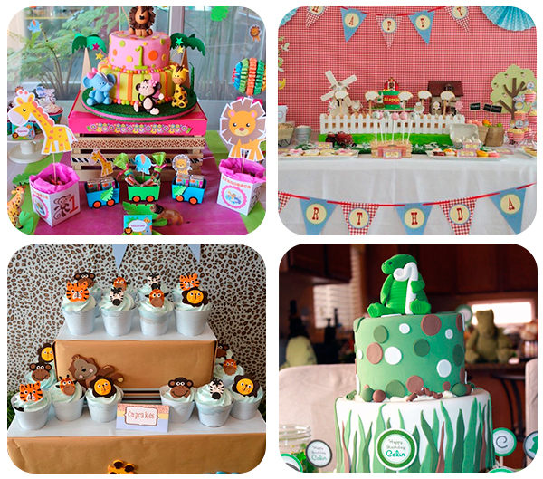 4 fiestas infantiles de animales