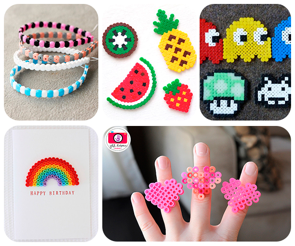 Manualidades con hama beads - Pequeocio