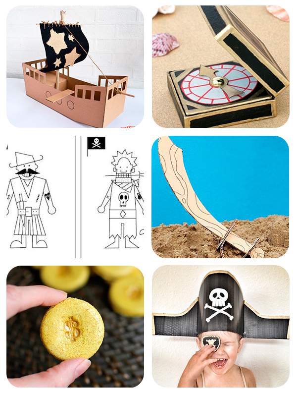 Manualidades Infantiles De Piratas