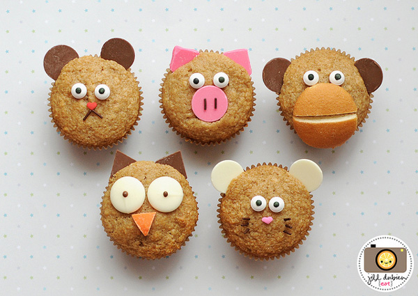 Muffins Decorados Para Niños