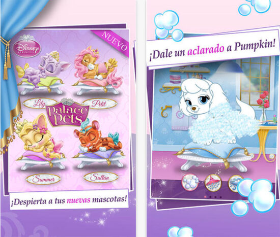 Palace Pets, app infantil de Disney ¡gratis!