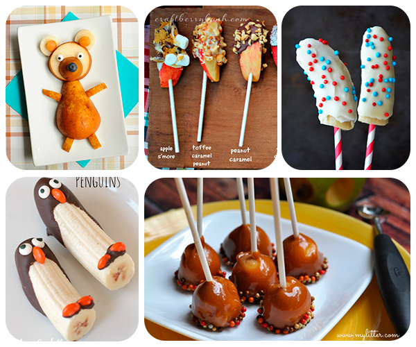 5 recetas fáciles para niños con frutas