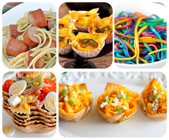 Recetas de pasta fáciles y divertidas