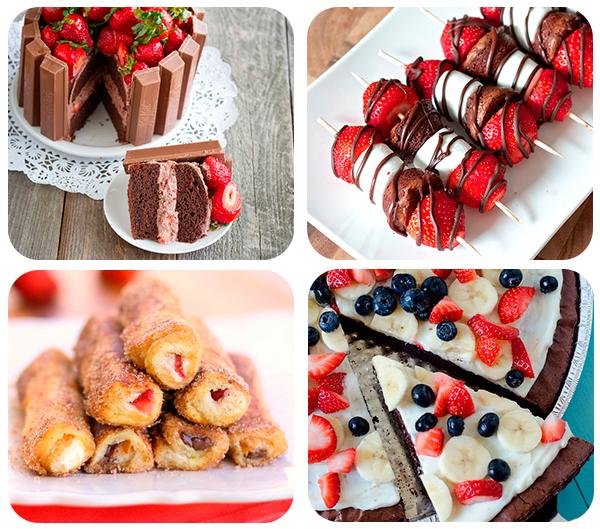 Recetas fáciles con fresas