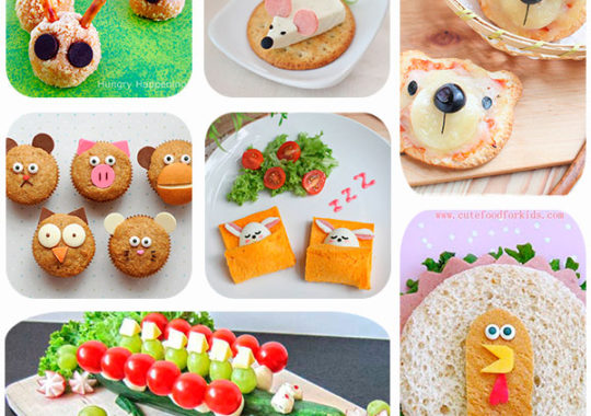 Recetas Fáciles Para Niños Con Animalitos