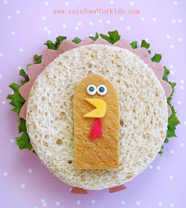 Sandwich Divertido Para Niños