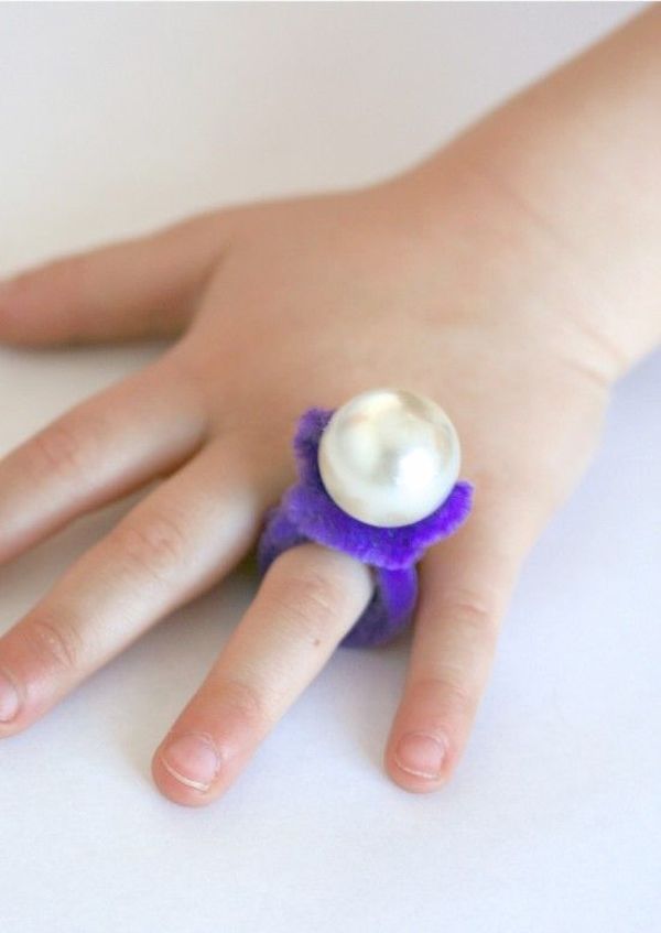 Anillos De Princesas Con Limpiapipas