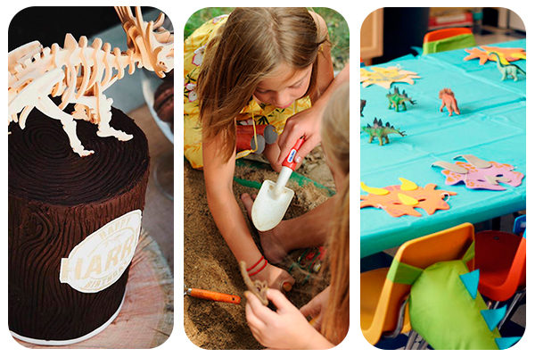 fiestas infantiles de dinosaurios