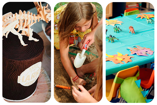 fiestas infantiles de dinosaurios