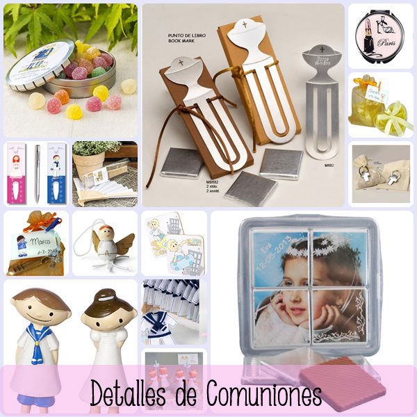 Detalles Regalos Comunion Invitados