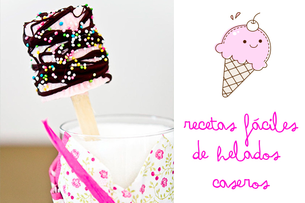 Recetas fáciles de helados caseros