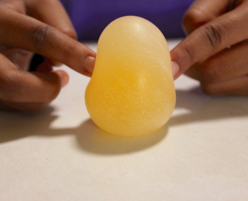 Experimento del huevo saltarín