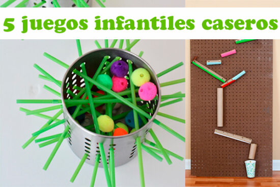 Juegos infantiles caseros