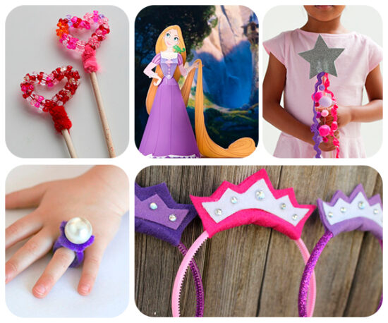 manualidades infantiles para princesas