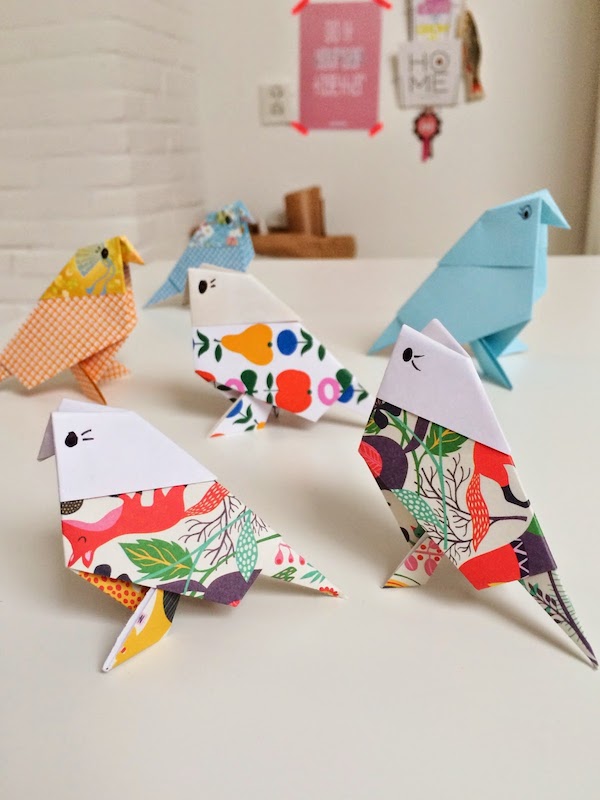 Pajaritos Origami