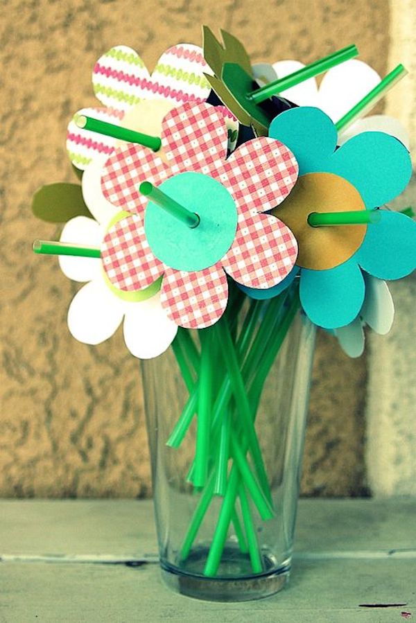 Flores de papel, 5 ideas para hacer con los niños - Pequeocio