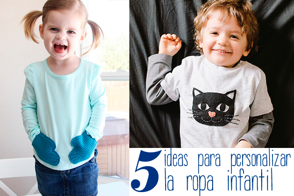 ideas para personalizar la ropa infantil