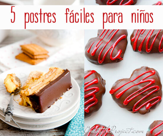 Postres fáciles para niños