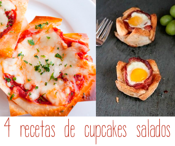 Recetas para niños de cupcakes salados