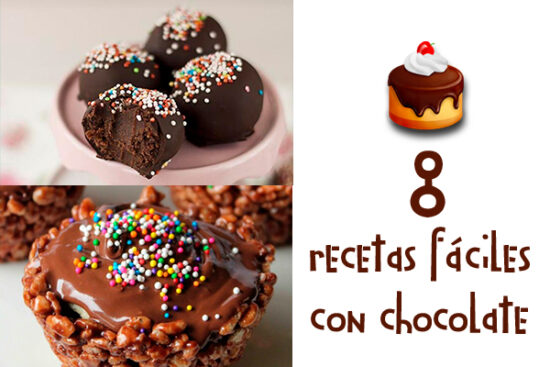 Recetas fáciles con chocolate