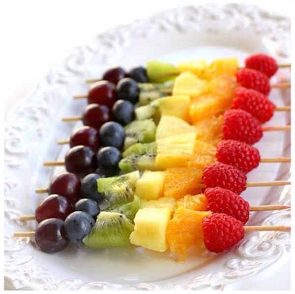 Brochetas De Fruta