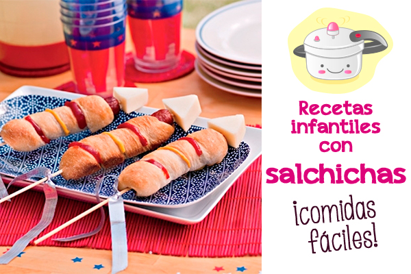 10 recetas con salchichas FÁCILES para la cena - Pequeocio