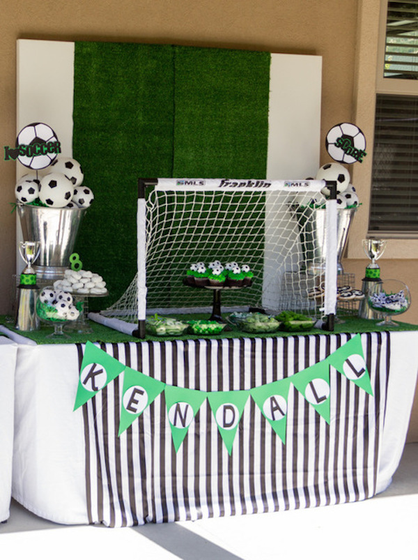 Decoración Para Fiestas Temáticas De Fútbol