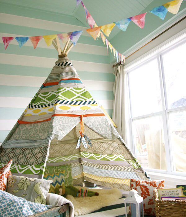 Cómo hacer un tipi sin coser