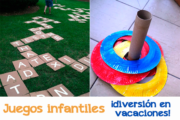 Juegos infantiles caseros para las vacaciones