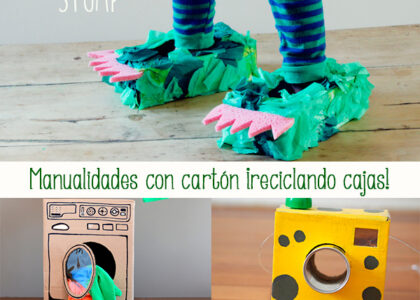 Manualidades Con Cartón, Reciclando Cajas