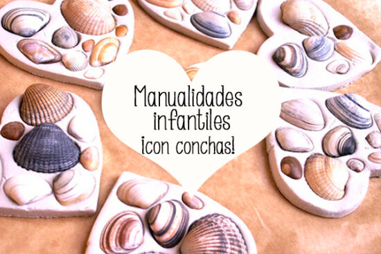 Manualidades infantiles con conchas